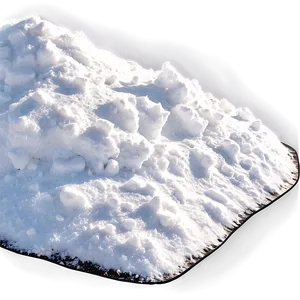 High Resolution Snow Pile Png 06212024 PNG Image