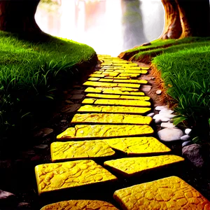 High Resolution Yellow Brick Road Png 96 PNG Image