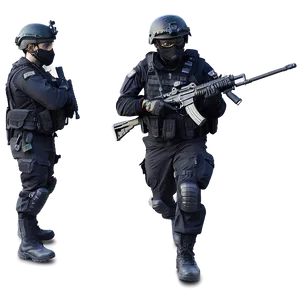 High-risk Swat Operation Png Qby PNG Image