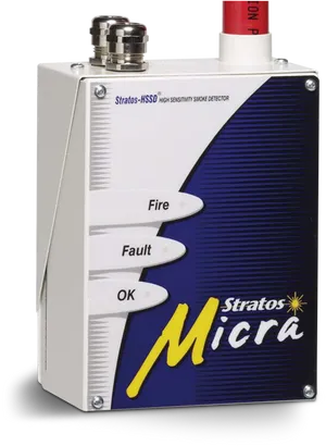 High Sensitivity Smoke Detector Stratos Micra PNG Image