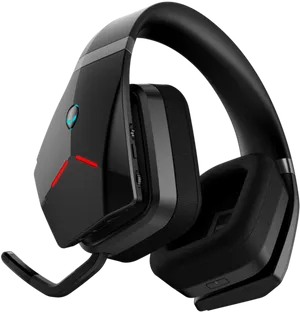 High Tech Gaming Headset PNG Image