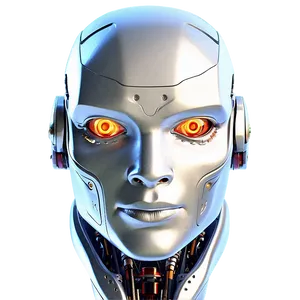 High-tech Robot Head Png 06212024 PNG Image