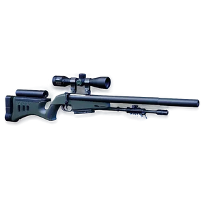 High Tech Sniper Rifle Png Hkd82 PNG Image