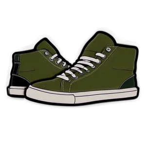 High-top Sneaker Heaven Png 06252024 PNG Image