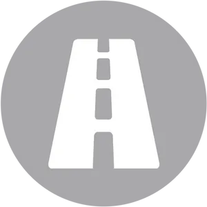 Highway Letter A Sign PNG Image