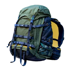 Hiking Backpack Loaded Png Npe85 PNG Image