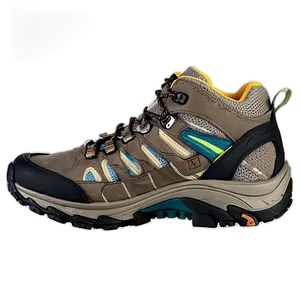 Hiking Boot With Cushioned Support Png 06282024 PNG Image