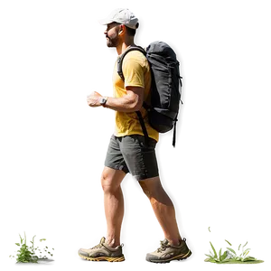 Hiking Trail Walking PNG Nec PNG