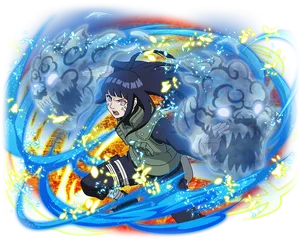 Hinata Hyuga Chakra Control PNG Image