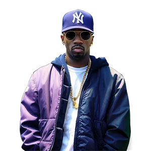 Hip Hop Thug Art Png Mpg54 PNG Image