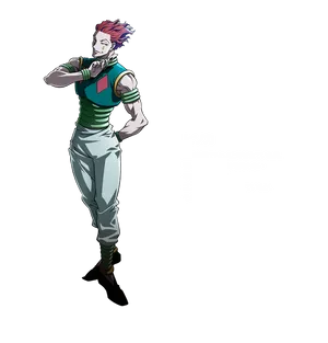 Hisoka Mysterious Aura PNG Image