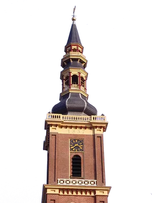 Historic Church Tower1857 PNG Image