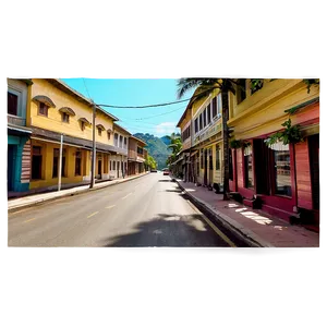 Historic City Street Png 06252024 PNG Image