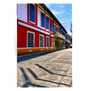 Historic City Street Png Eku PNG Image