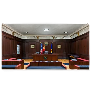 Historic Courtroom Design Png Hwx PNG Image