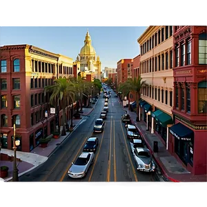 Historic Gaslamp Quarter San Diego Png Ltg PNG Image