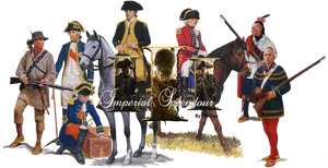 Historical Military Uniforms Imperial Splendour PNG Image