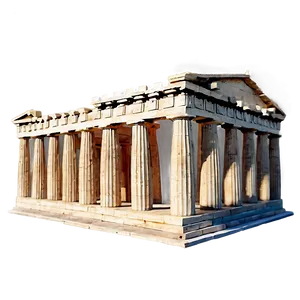 Historical Parthenon Outline Png 06252024 PNG Image