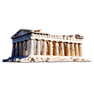 Historical Parthenon Outline Png 06252024 PNG Image