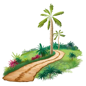 Historical Pilgrimage Path PNG Ppe PNG