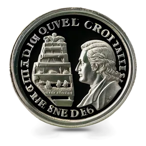 Historical Silver Coin Png Tyd PNG Image