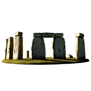 Historical Stonehenge Reconstruction Png 2 PNG Image