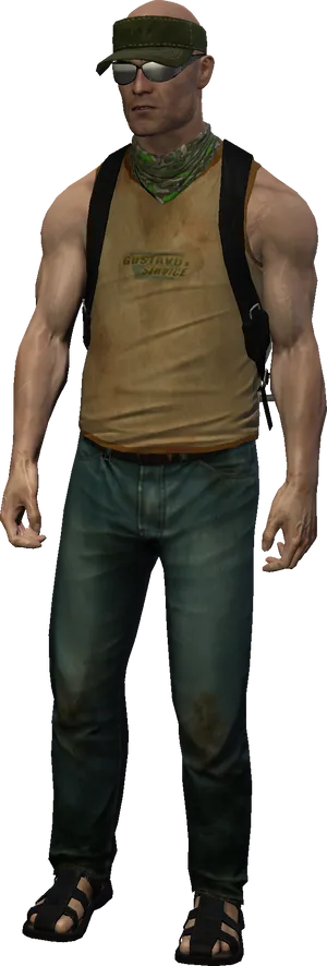 Hitman_ Disguise_ Military_ Trainer PNG Image