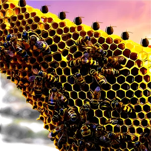 Hive At Dawn Light Png Oiw PNG Image