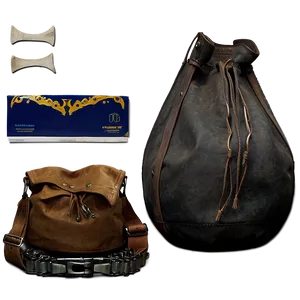 Hobo Bag And Belongings Png 30 PNG Image