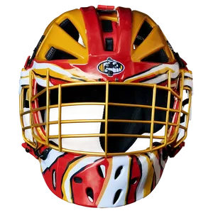 Hockey Goalie Helmet Png Cow36 PNG Image