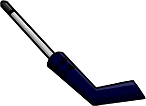 Hockey Stick Illustration PNG Image