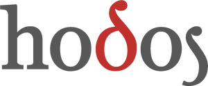 Hodos Logo Redand Gray PNG Image