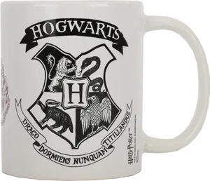 Hogwarts Crest Mug PNG Image