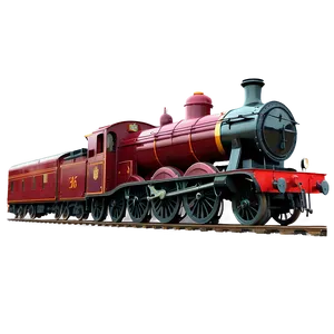 Hogwarts Express Artwork Png Eqd PNG Image