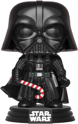 Holiday Darth Vader Figurine PNG Image