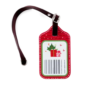 Holiday Luggage Tag Png Uio68 PNG Image