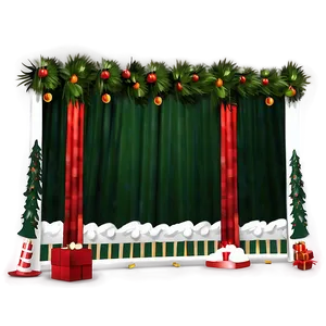 Holiday Photo Booth Decorations Png Uer8 PNG Image