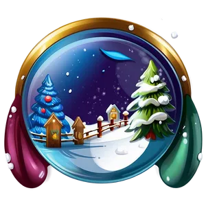 Holiday Snow Globe Png 06252024 PNG Image