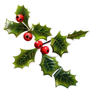 Holly Branch Png Kpq PNG Image