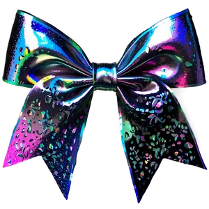 Holographic Cheer Bow Png 81 PNG Image