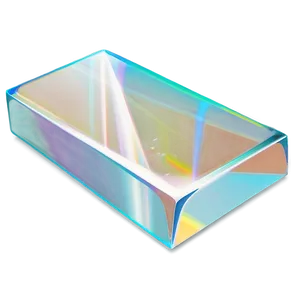 Holographic Rectangular Prism Png 75 PNG Image