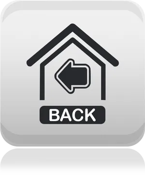 Home Back Button Icon PNG Image