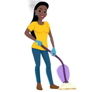 Home Cleaner Woman Png 36 PNG Image