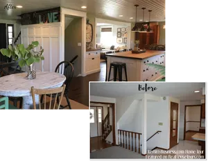 Home Renovation Before After Comparison PNG