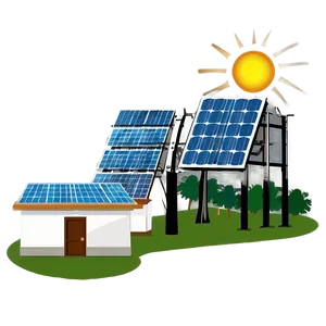 Home Solar Power System Png 05252024 PNG Image