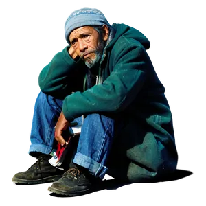 Homeless Man Drawing Png 85 PNG Image