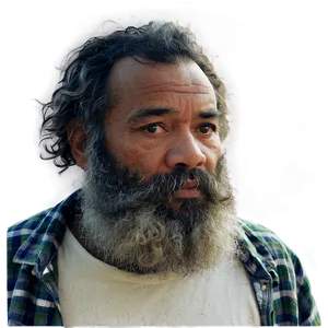 Homeless Man With Beard Png Fkv PNG Image