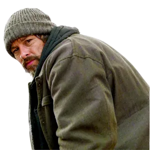 Homeless Man With Hat Png Vir PNG Image