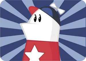 Homestar Runner Character Portrait PNG Image