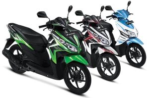 Honda Scooters Range Colors PNG Image